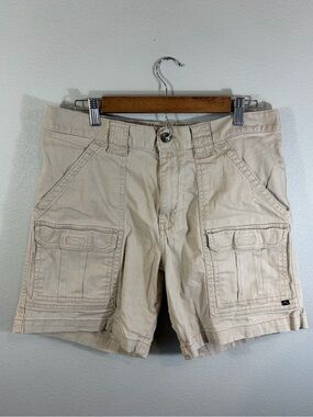 Denali Beige Cargo Shorts - Neutral Utility Style